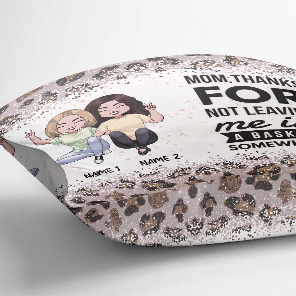 Tu es la maman - Coussin décoratif personnalisé pour la fête des mères