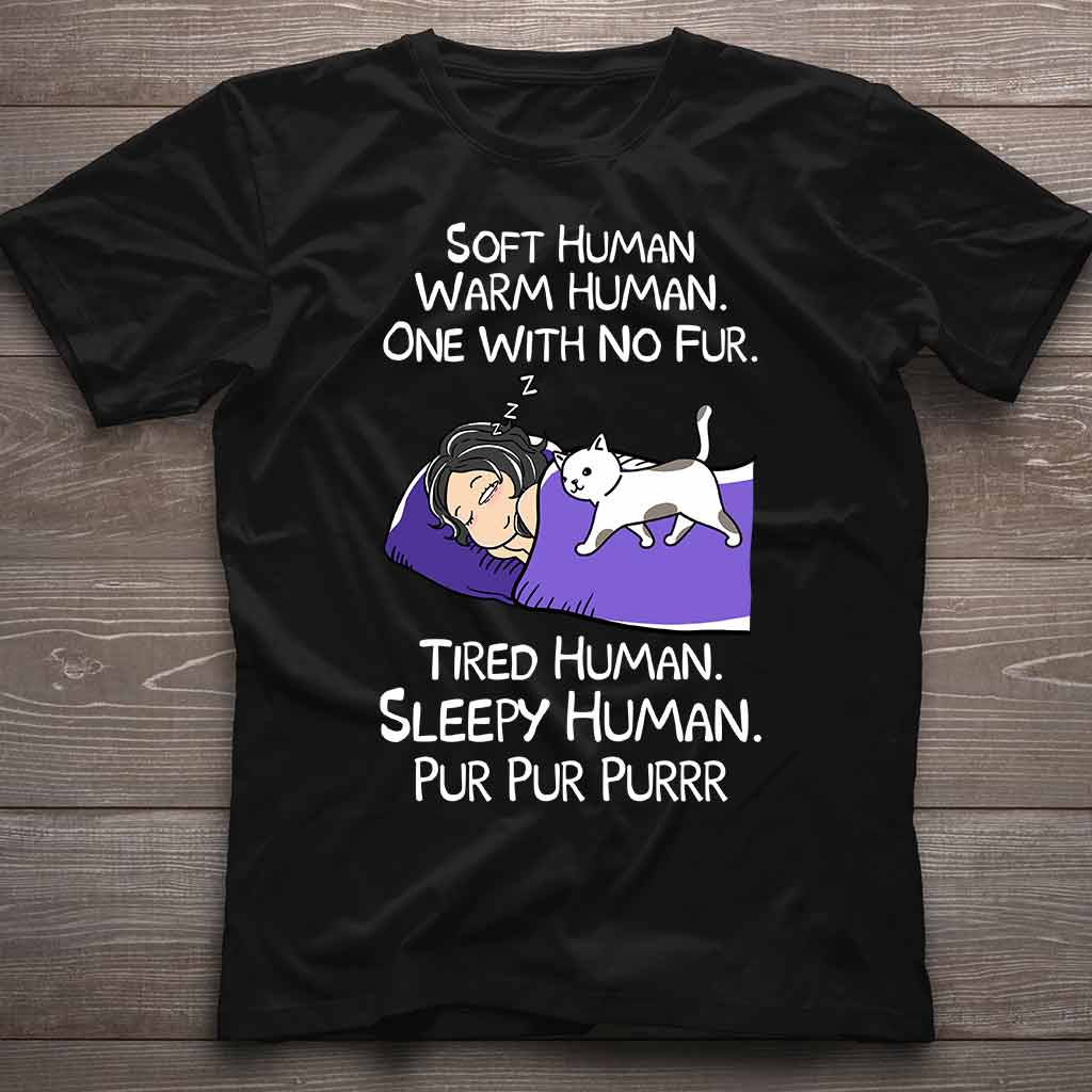 T-shirt et sweat à capuche personnalisés « Chat doux et chaleureux »