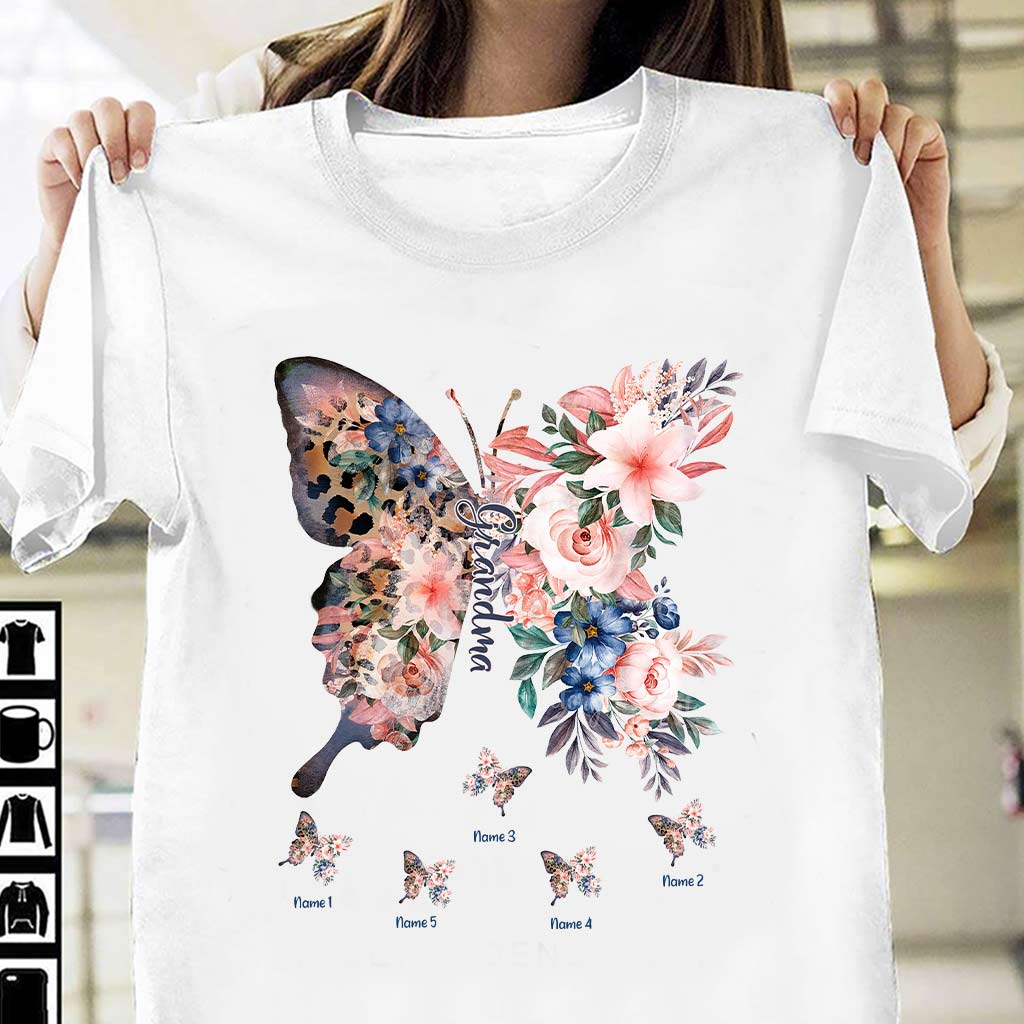 Grand-mère - Cadeau pour grand-mère, maman - T-shirt et sweat à capuche personnalisés