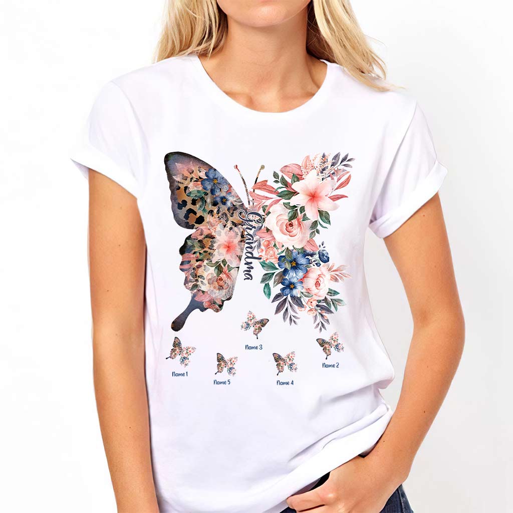 Grand-mère - Cadeau pour grand-mère, maman - T-shirt et sweat à capuche personnalisés