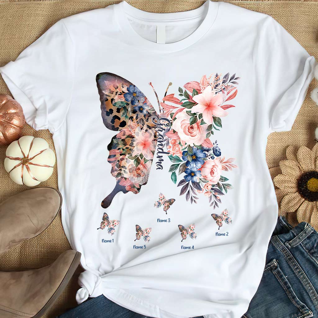 Grand-mère - Cadeau pour grand-mère, maman - T-shirt et sweat à capuche personnalisés