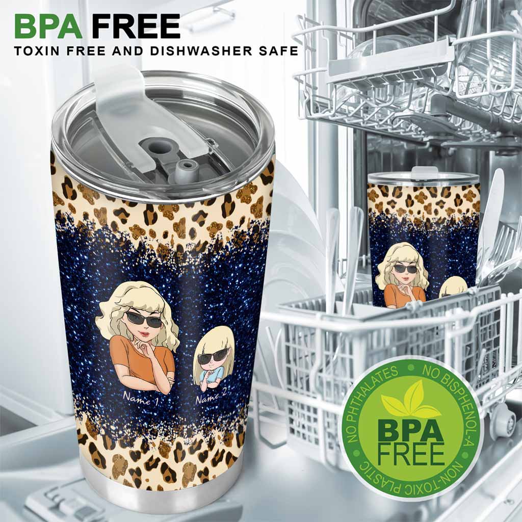 Mon enfant n'a pas besoin d'une maman parfaite - Gobelet isotherme personnalisé pour la fête des mères