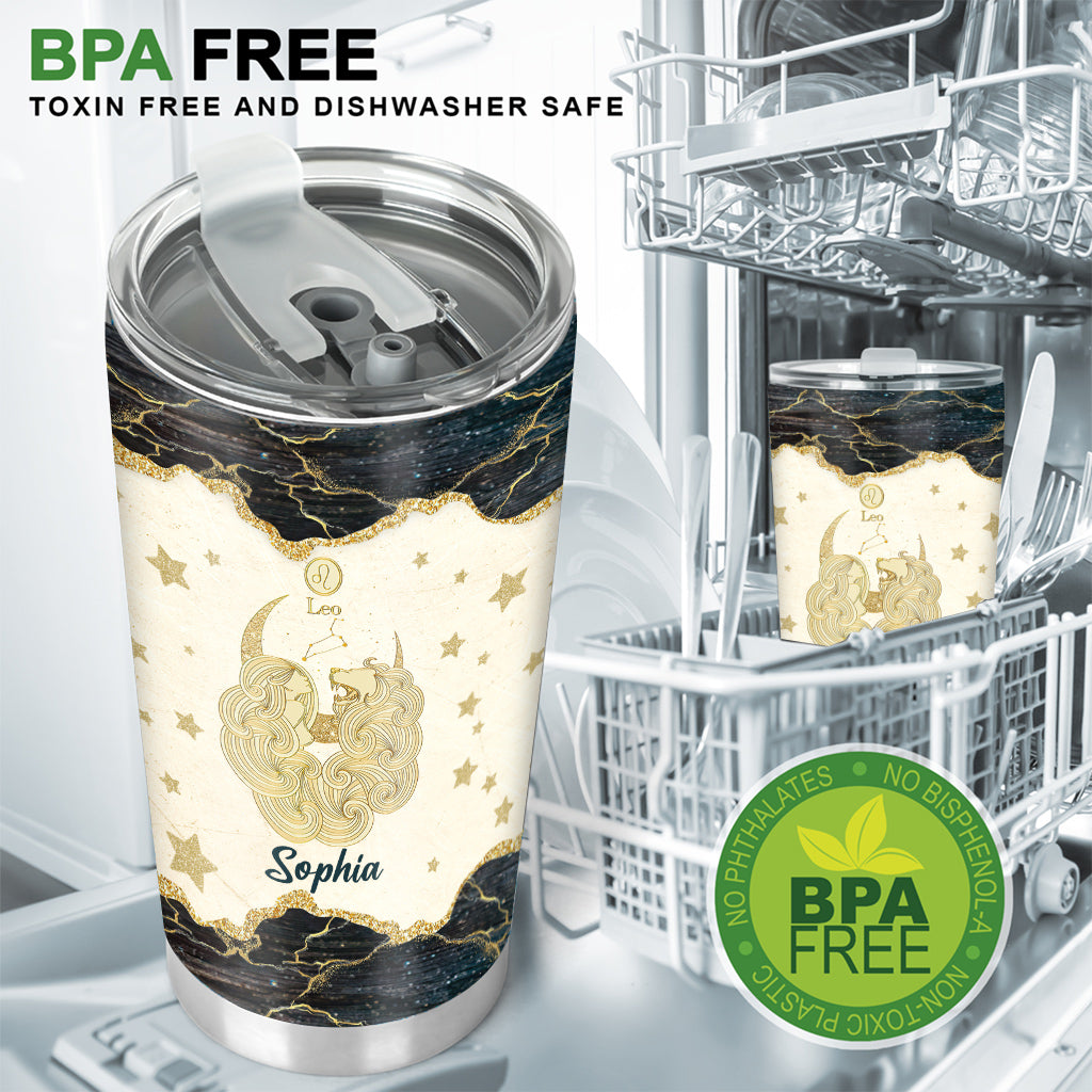 Zodiac Sign Nutrition Facts - Personalized Horoscope Tumbler