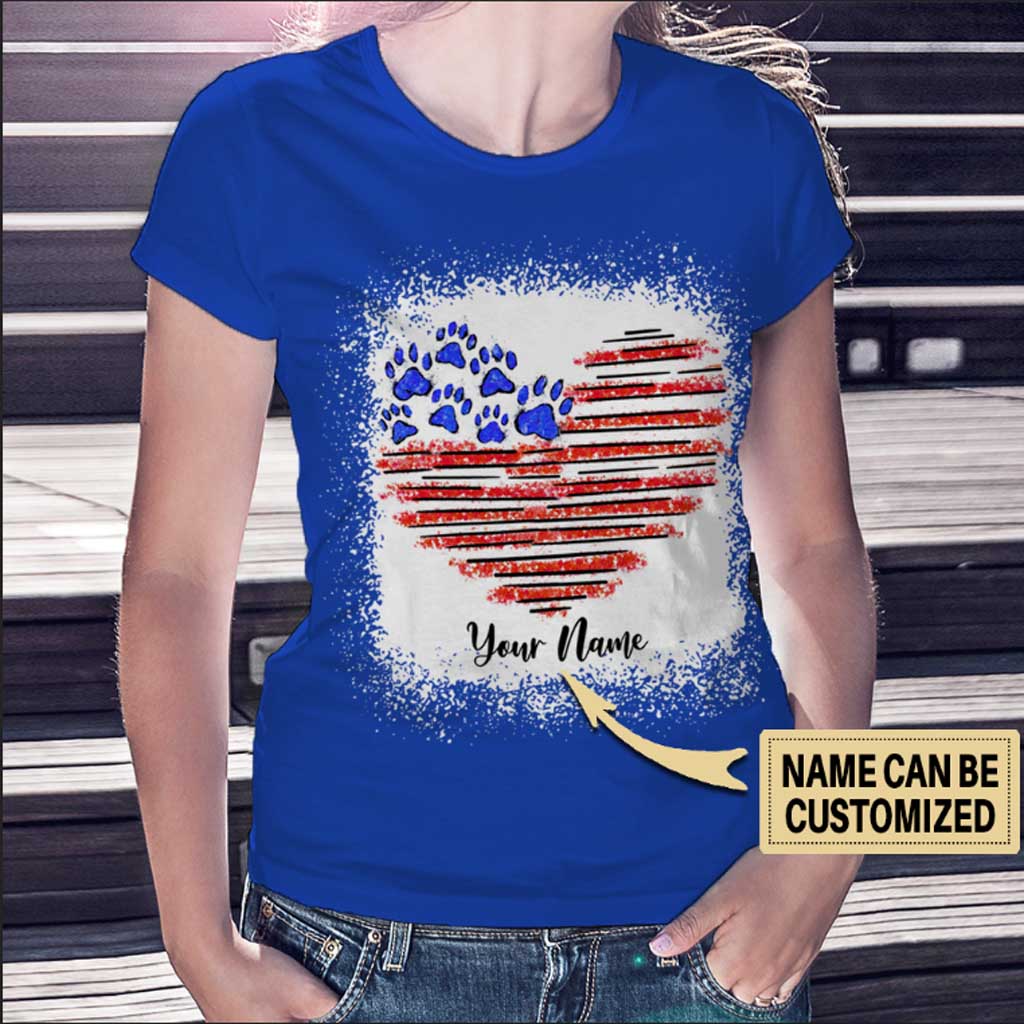 T-shirt et sweat à capuche personnalisés pour chien « Stars and Stripes »