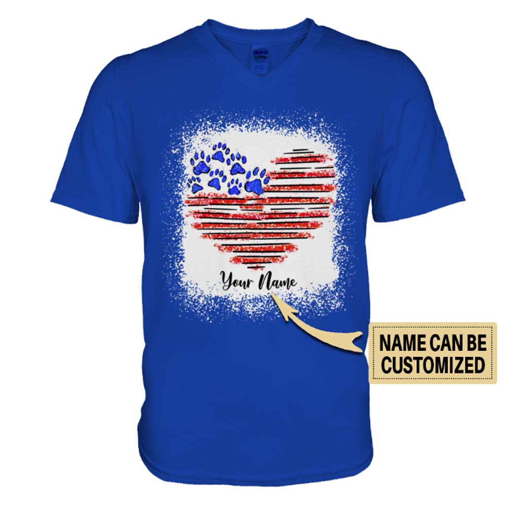T-shirt et sweat à capuche personnalisés pour chien « Stars and Stripes »