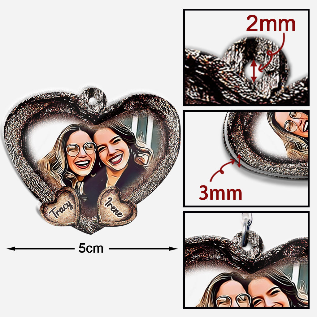 Tu es mon âme sœur - Porte-clés personnalisé pour meilleure amie