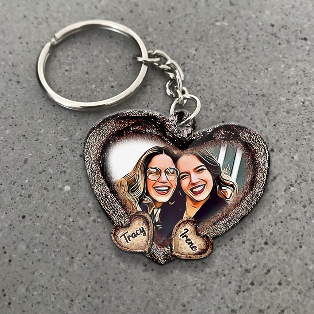 Tu es mon âme sœur - Porte-clés personnalisé pour meilleure amie