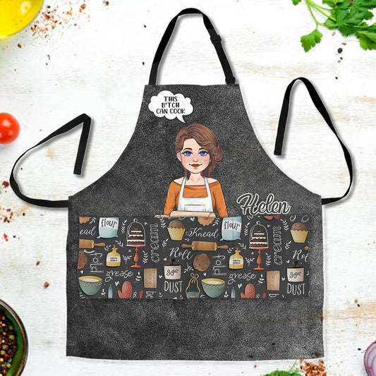 Ce tablier de cuisine personnalisé « This B Can Cook »
