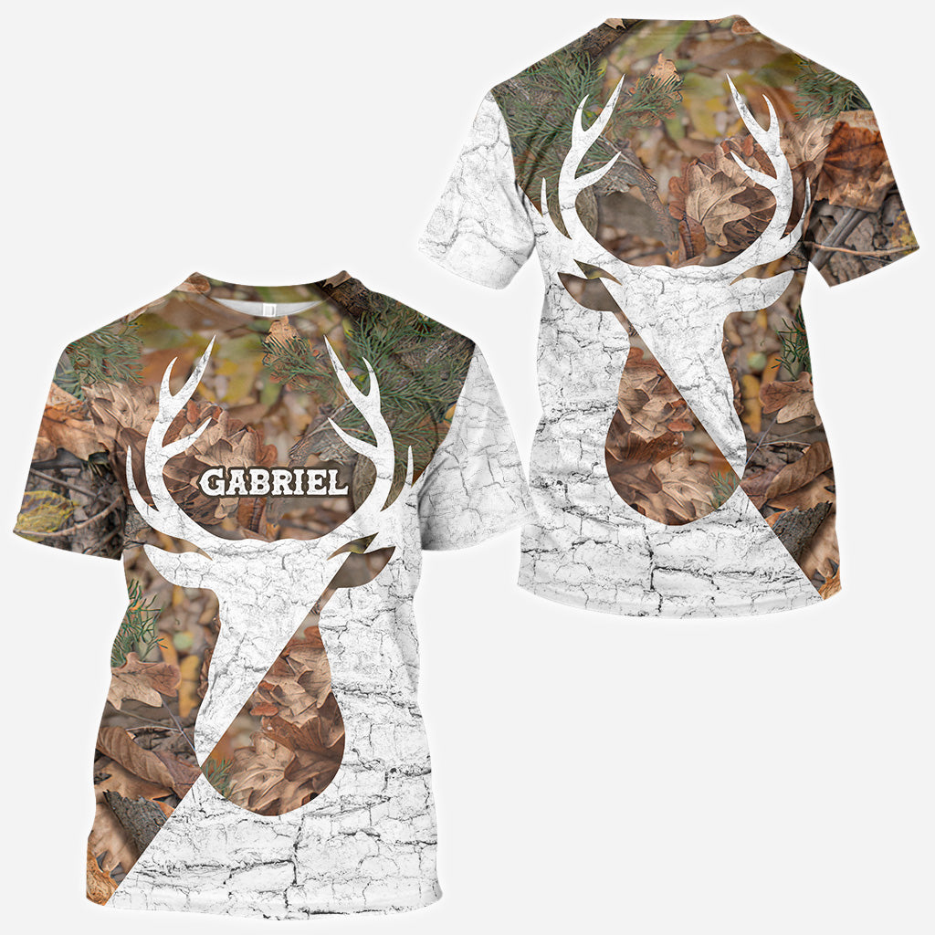 Passionné de chasse - Sweat à capuche zippé personnalisé sur le thème de la chasse