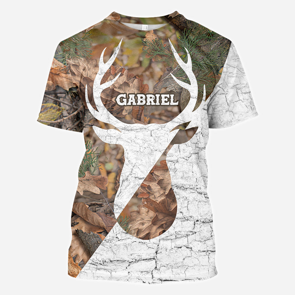 Passionné de chasse - Sweat à capuche zippé personnalisé sur le thème de la chasse