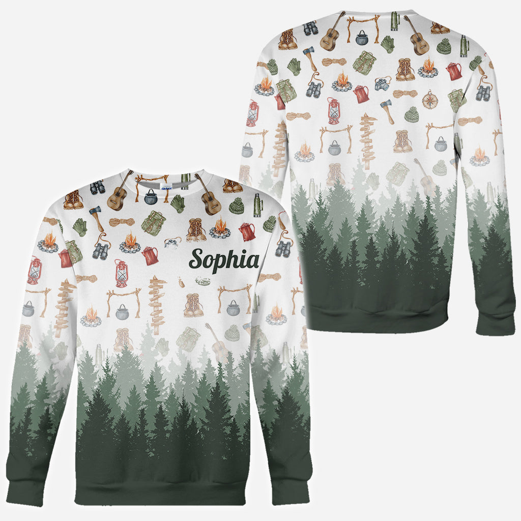 Love Camping - Personalized Camping All Over Shirt