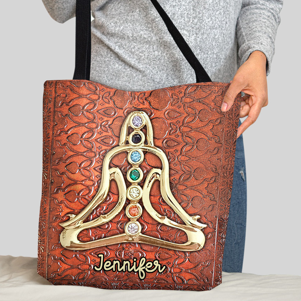 Namaste - Sac fourre-tout de yoga personnalisé