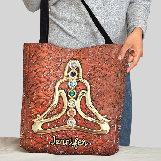 Namaste - Sac fourre-tout de yoga personnalisé