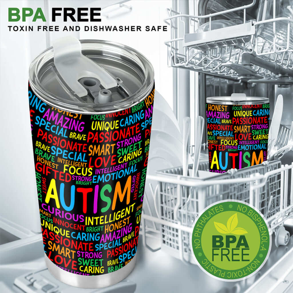 Gobelet de sensibilisation à l'autisme