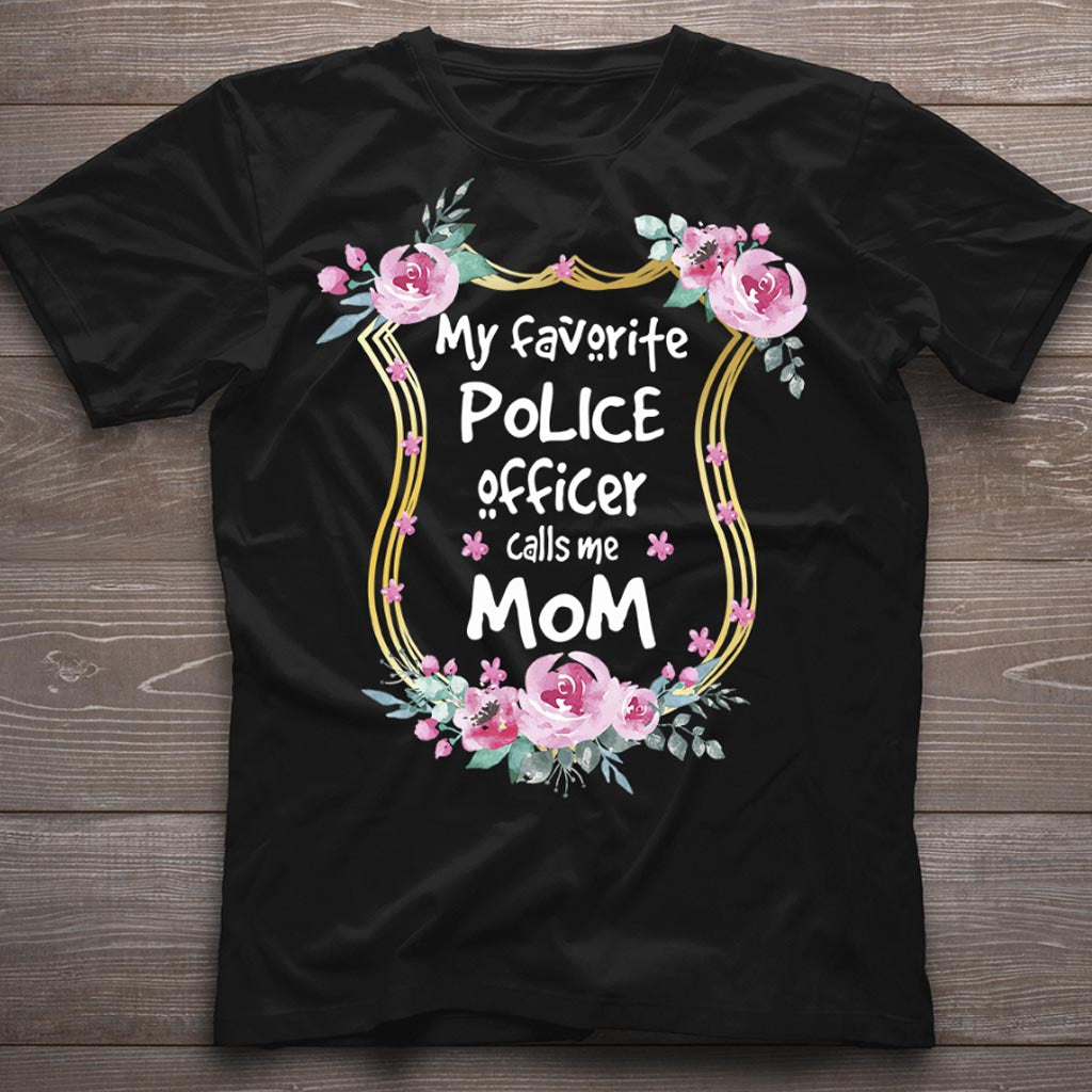 Mon policier préféré m'appelle maman - T-shirt et sweat à capuche 112021