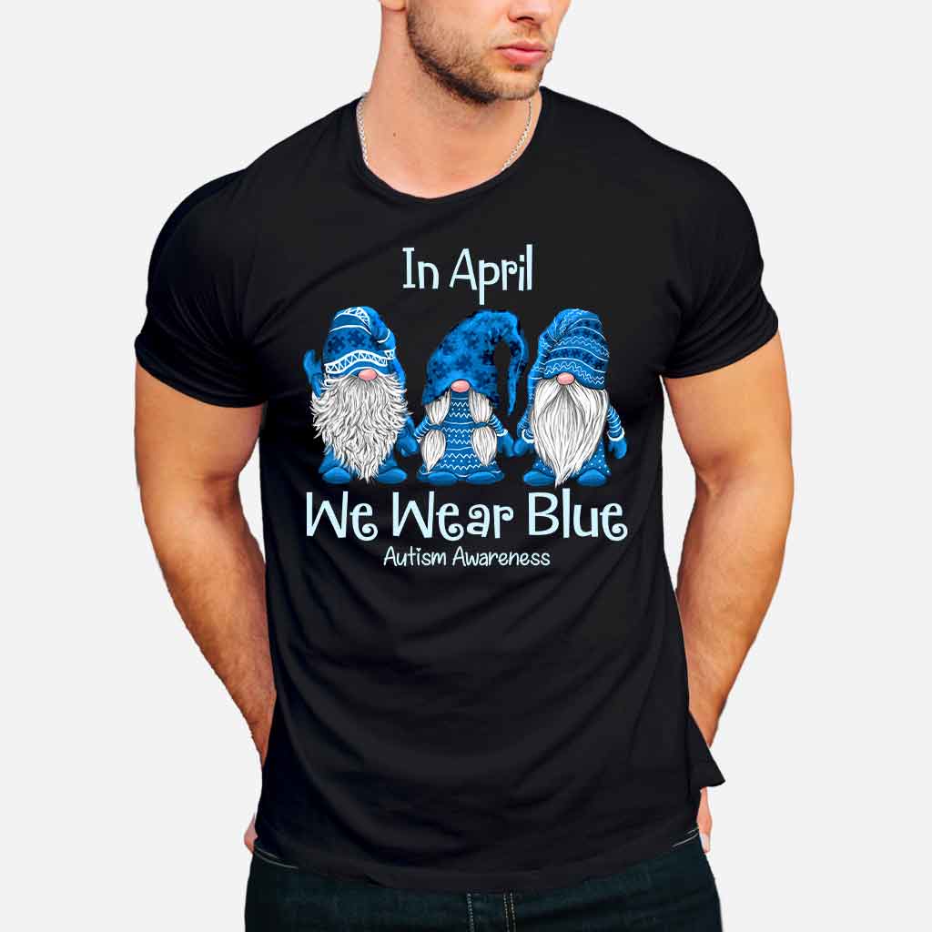 En avril, nous portons du bleu - T-shirt et sweat à capuche pour la sensibilisation à l'autisme 1121