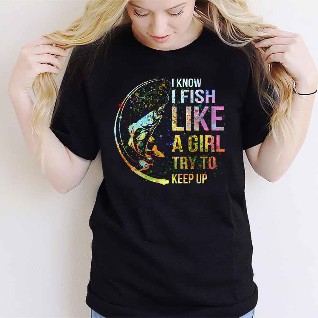 Essayez de suivre le rythme - T-shirt et sweat à capuche de pêche 112021