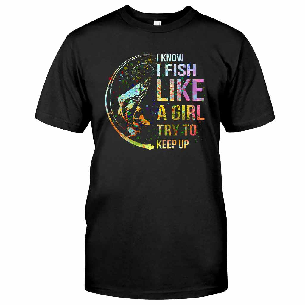 Essayez de suivre le rythme - T-shirt et sweat à capuche de pêche 112021