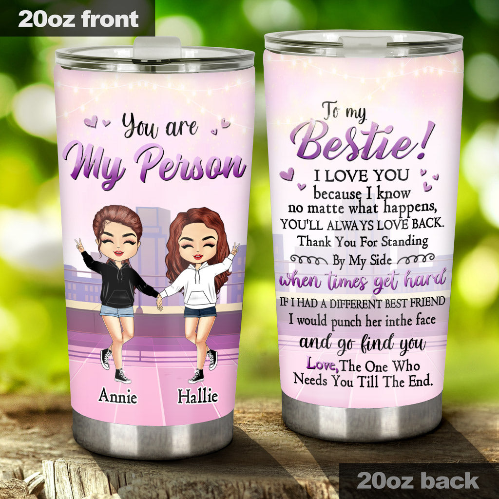 Tu es ma personne - Gobelet personnalisé pour ma meilleure amie