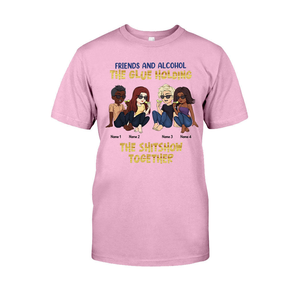 Les meilleures amies sont celles qu'on choisit soi-même - Cadeau pour sa sœur - T-shirt et sweat à capuche personnalisés