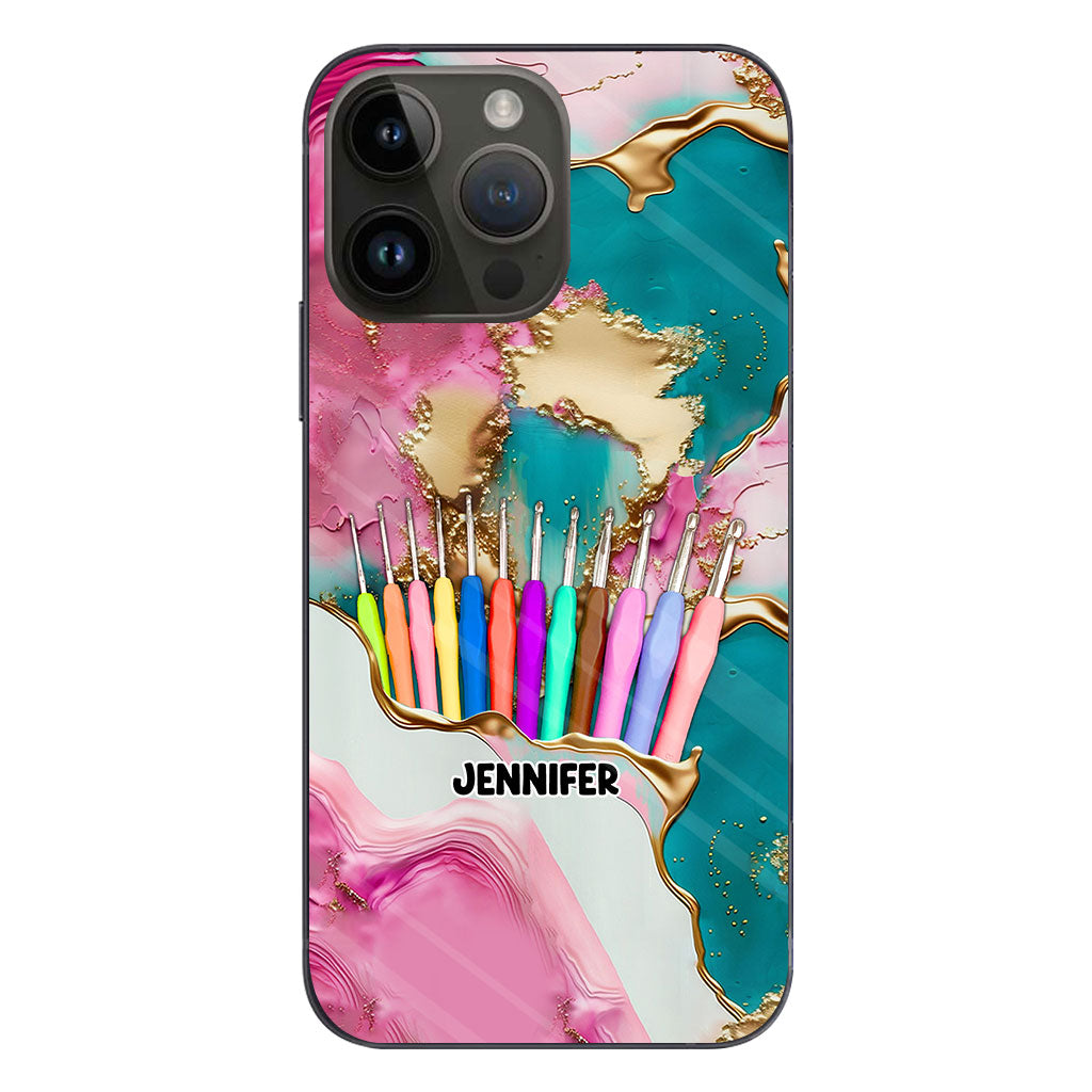 Love Crocheting - Personalized Crocheting Phone Case