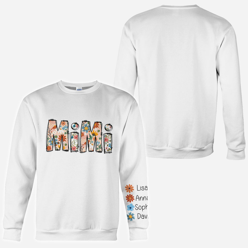 Meilleure Mimi du monde - T-shirt personnalisé « Grand-mère »