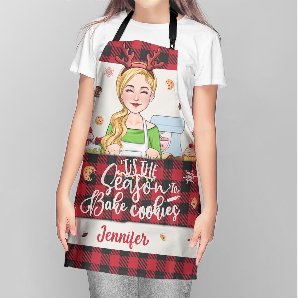 Til The Seasons To Bake Cookies - Personalized Baking Apron