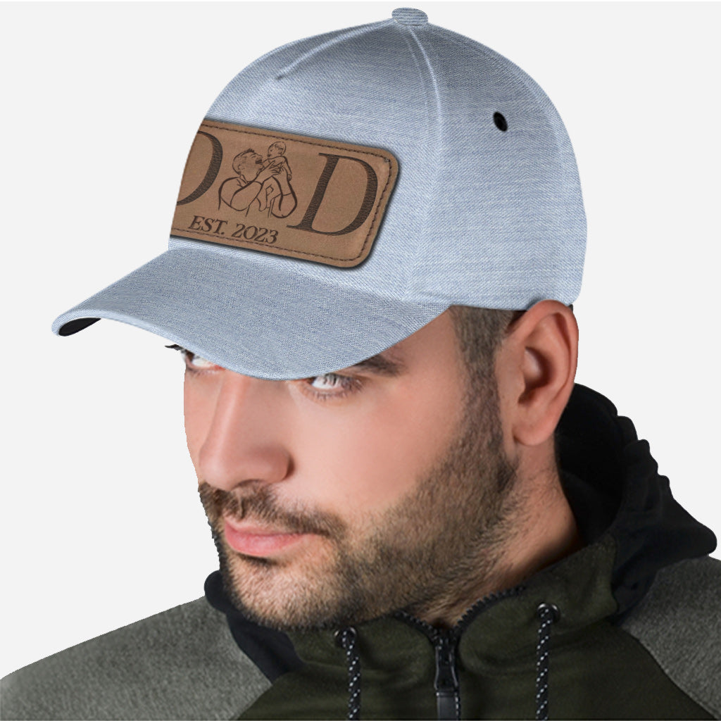 Meilleur papa du monde - Cadeau pour papa - Casquette classique personnalisée