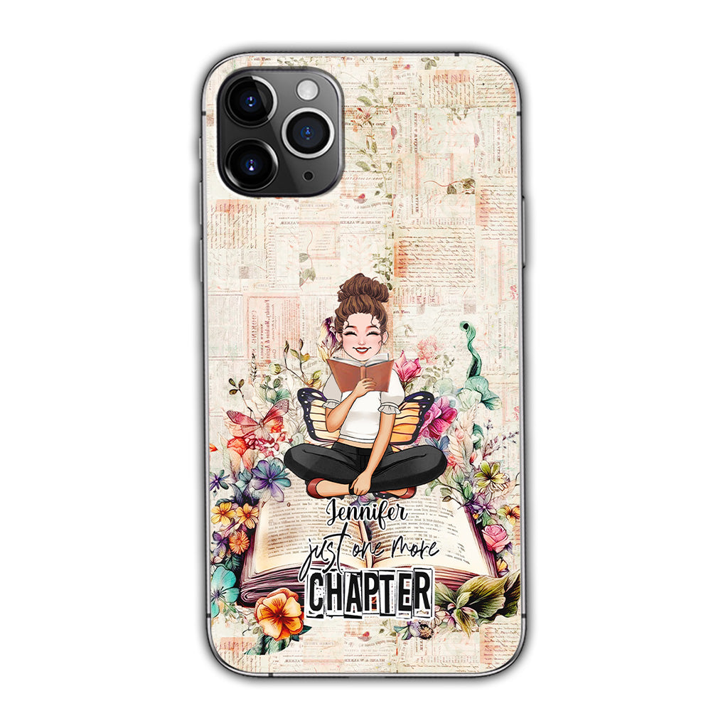 Juste un chapitre de plus - Étui de téléphone personnalisé en forme de livre