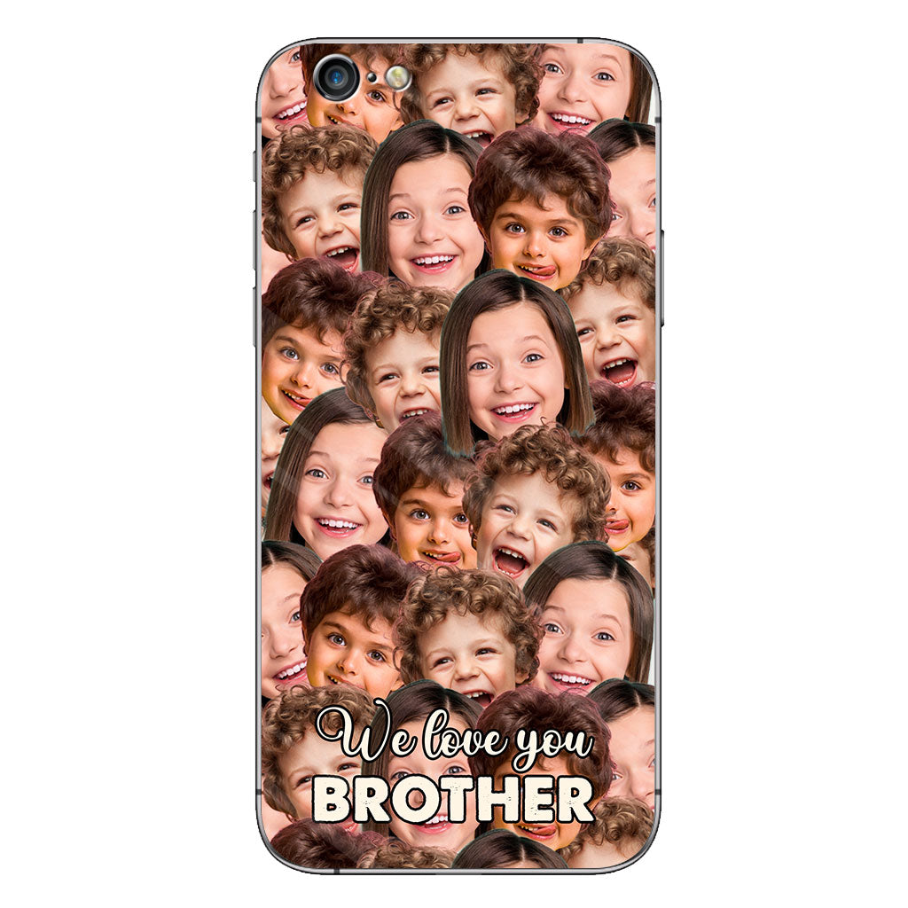 Je t'aime papa - Cadeau pour papa, grand-mère, grand-père, maman, oncle, tante, frère, sœur, fils, fille, petite-fille, petit-fils, mari, femme, petit ami, petite amie - Coque de téléphone personnalisée