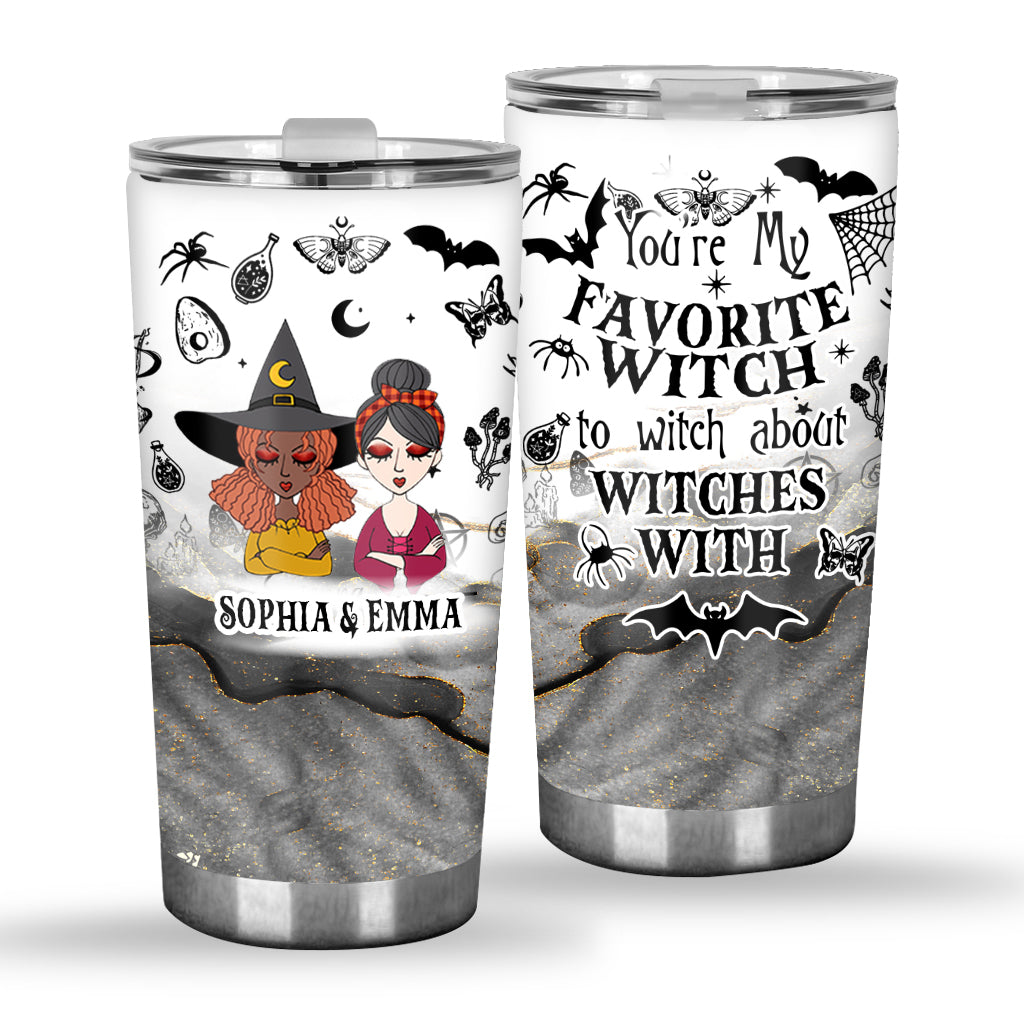 Tu es ma sorcière préférée - Gobelet personnalisé pour ma meilleure amie