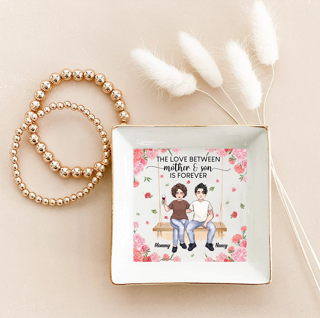 Mère et Fille - Cadeau pour maman, fille, fils - Porte-bijoux personnalisé