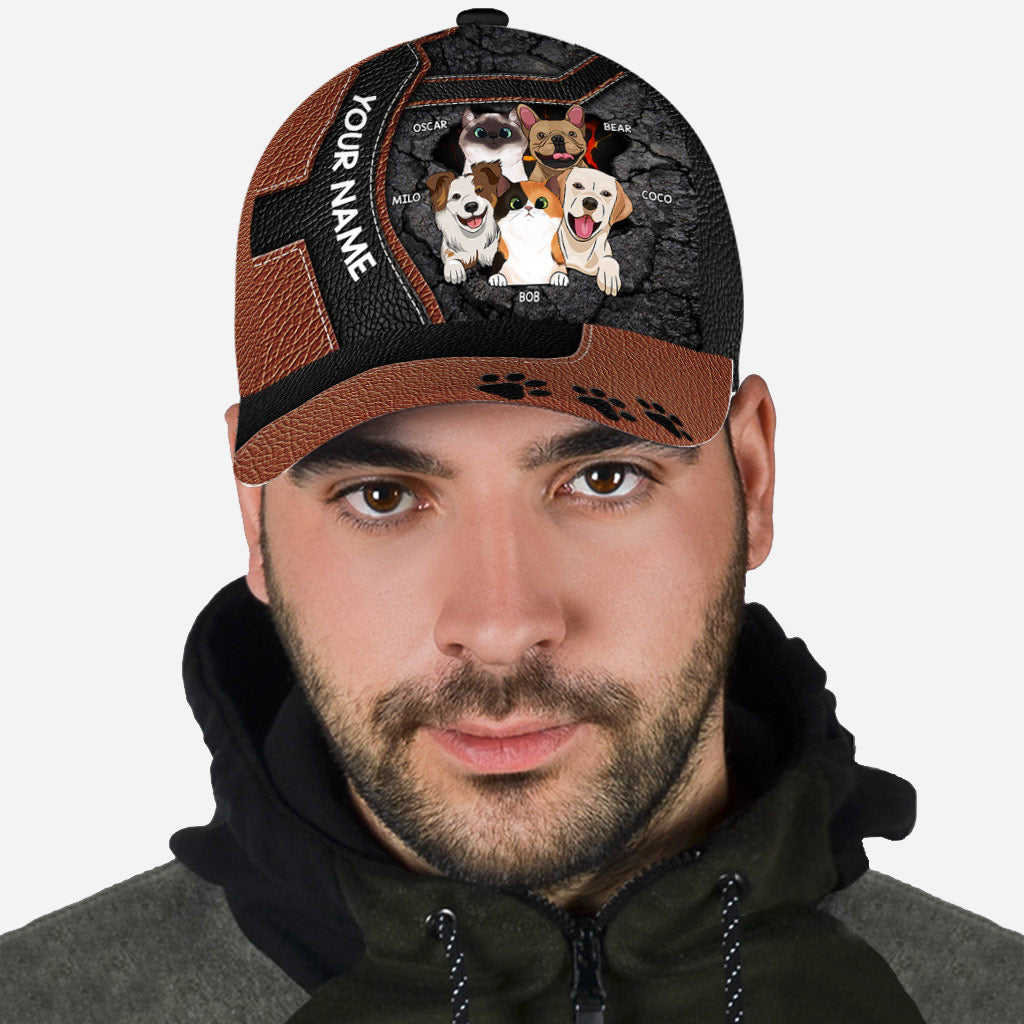 Casquette classique personnalisée pour chien/chat