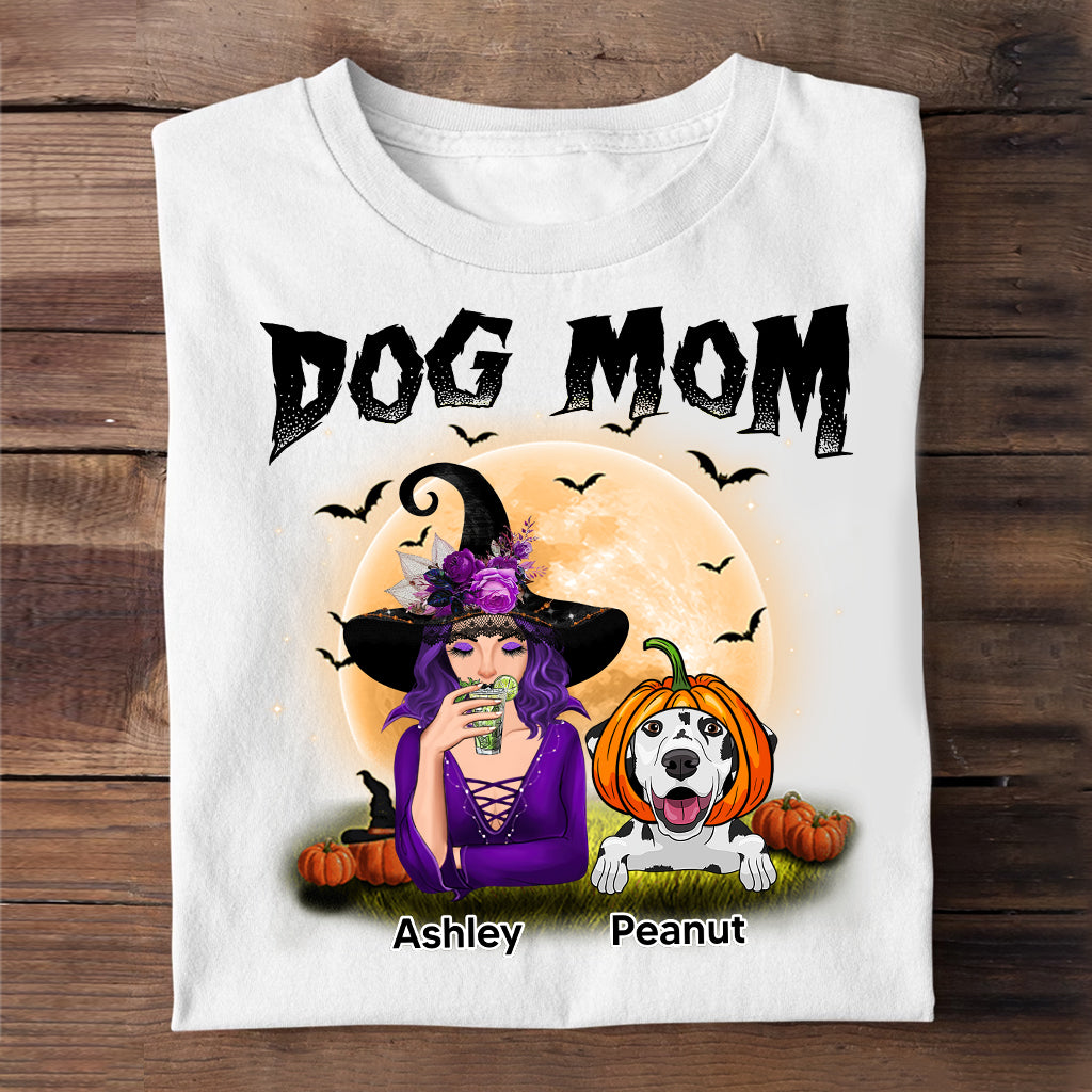 Maman de chien - T-shirt et sweat à capuche personnalisés Sorcière