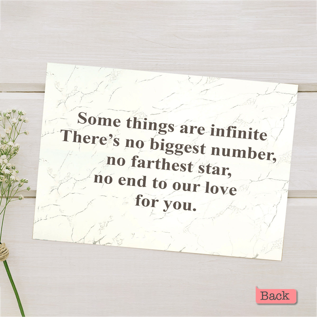 Forever Love - Personalized Greeting Card