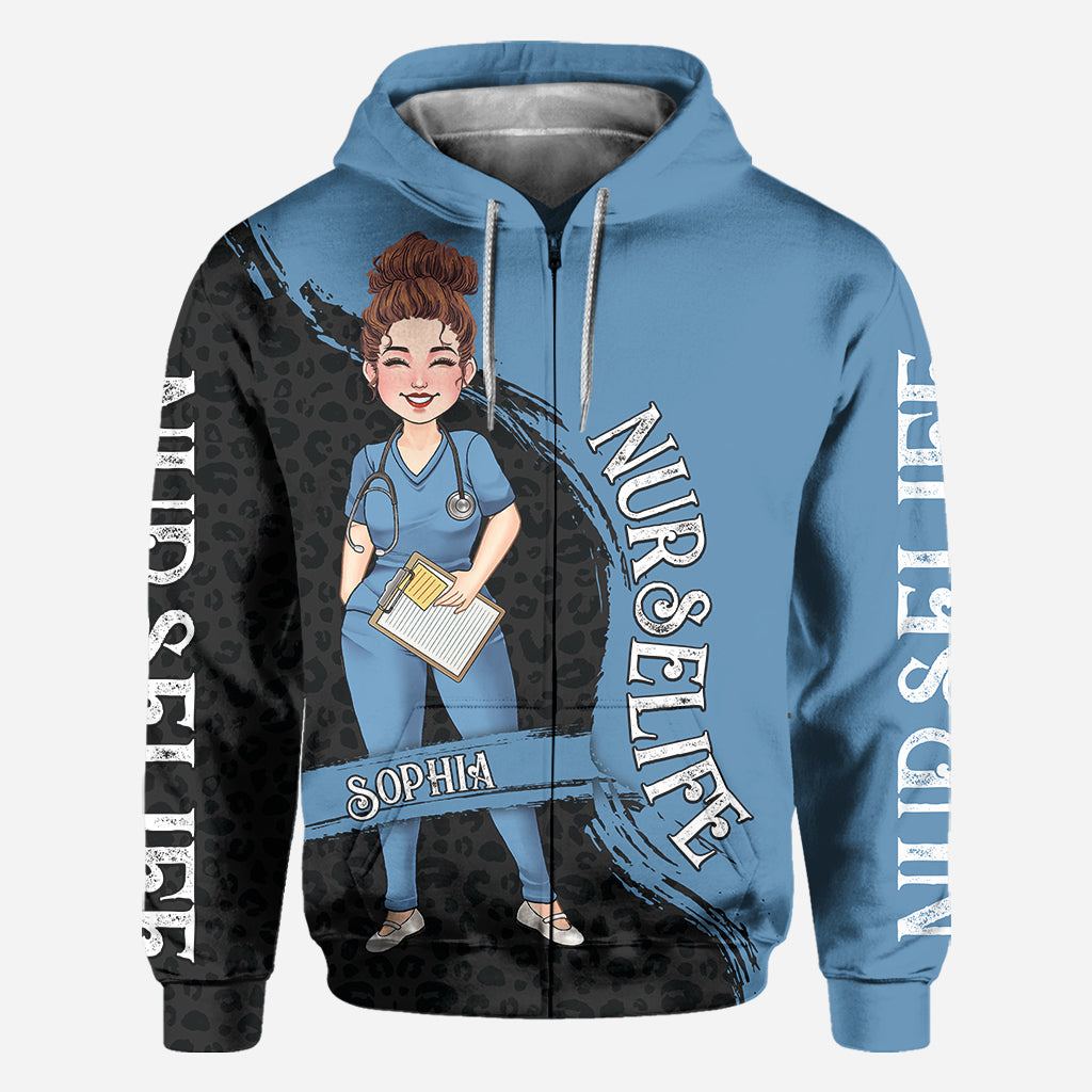 The Nurse Life - Nurse gift for mom, her, wife, girlfriend, friend - Personalized All Over Shirt