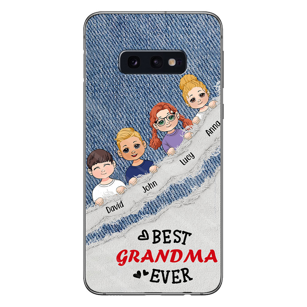 Best Grandma Ever - Personalized Grandma Phone Case