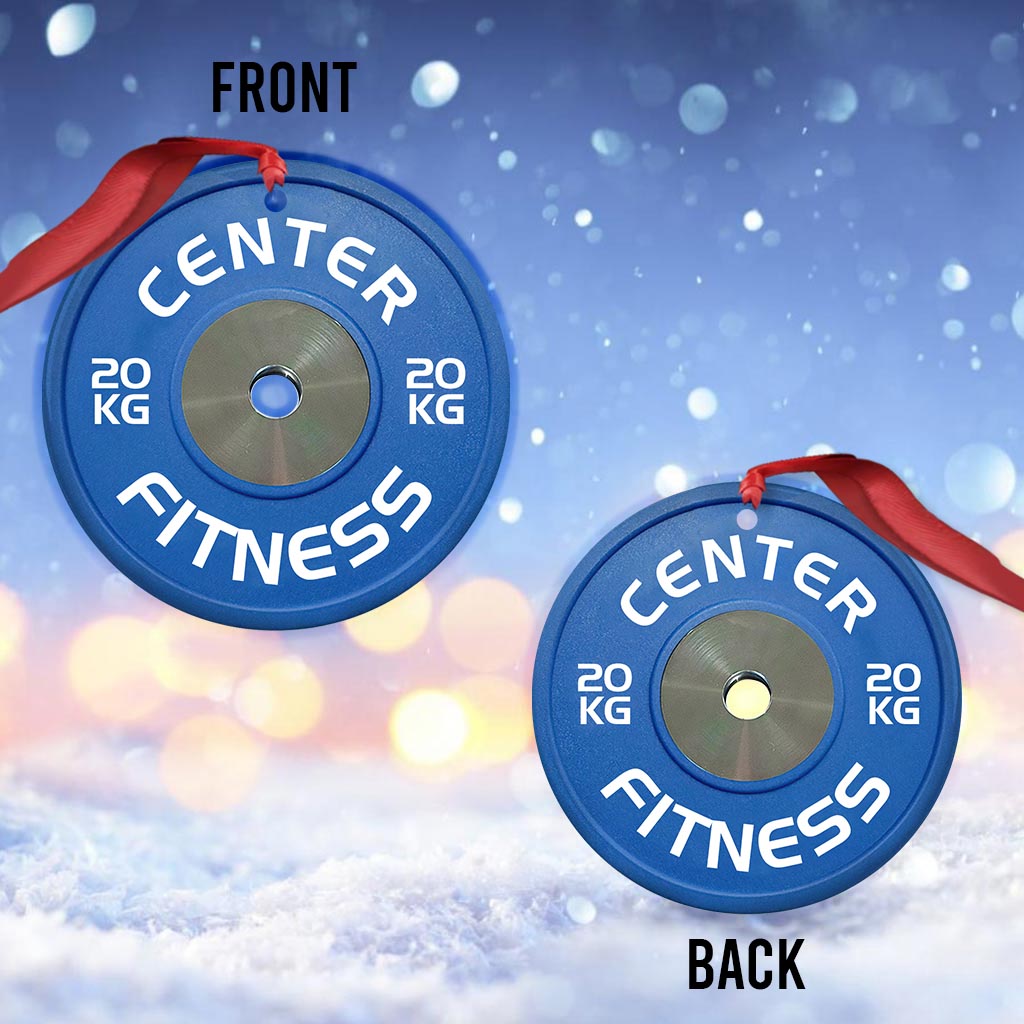 Centre de remise en forme - Ornement de fitness personnalisé