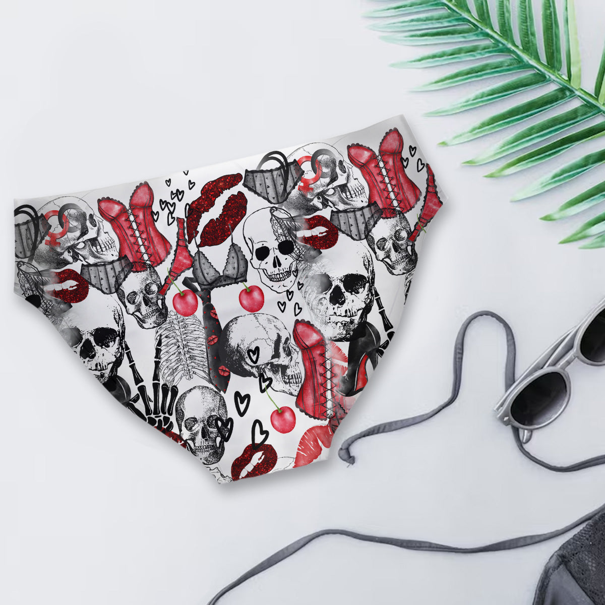 Morte à l'intérieur mais toujours en chaleur - Culottes Skull Women