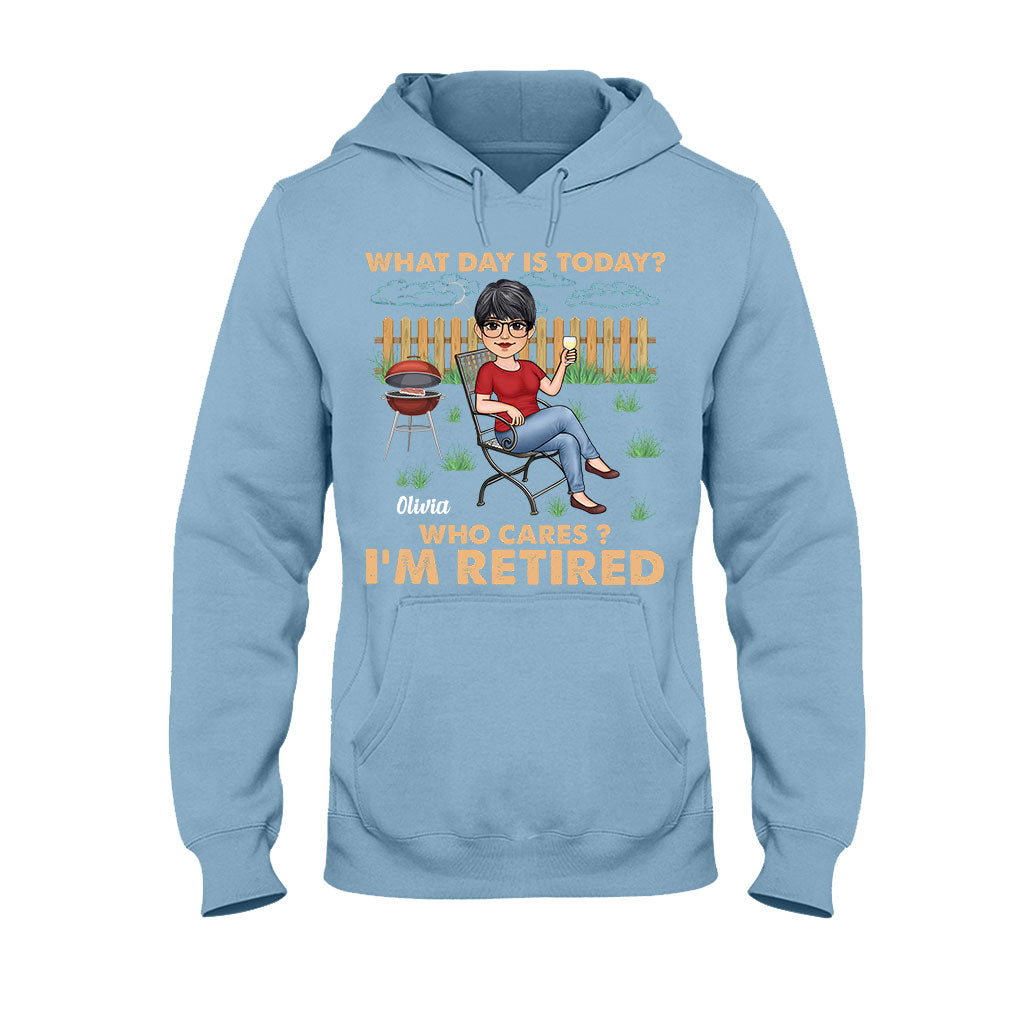 Quel jour sommes-nous ? Qui s'en soucie ? - T-shirt et sweat à capuche personnalisés pour retraités