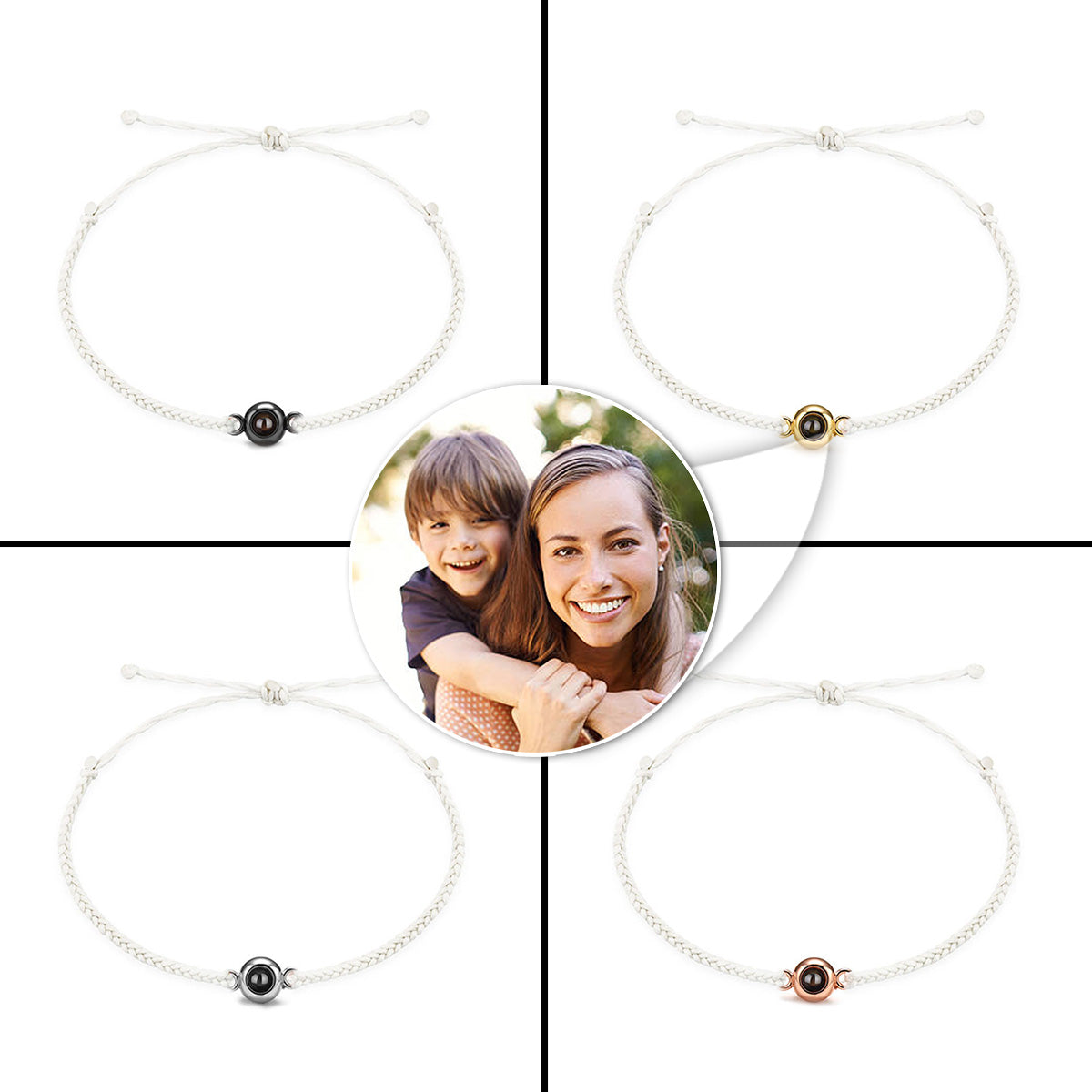 Love My Son - Personalized Son Projection Bracelet