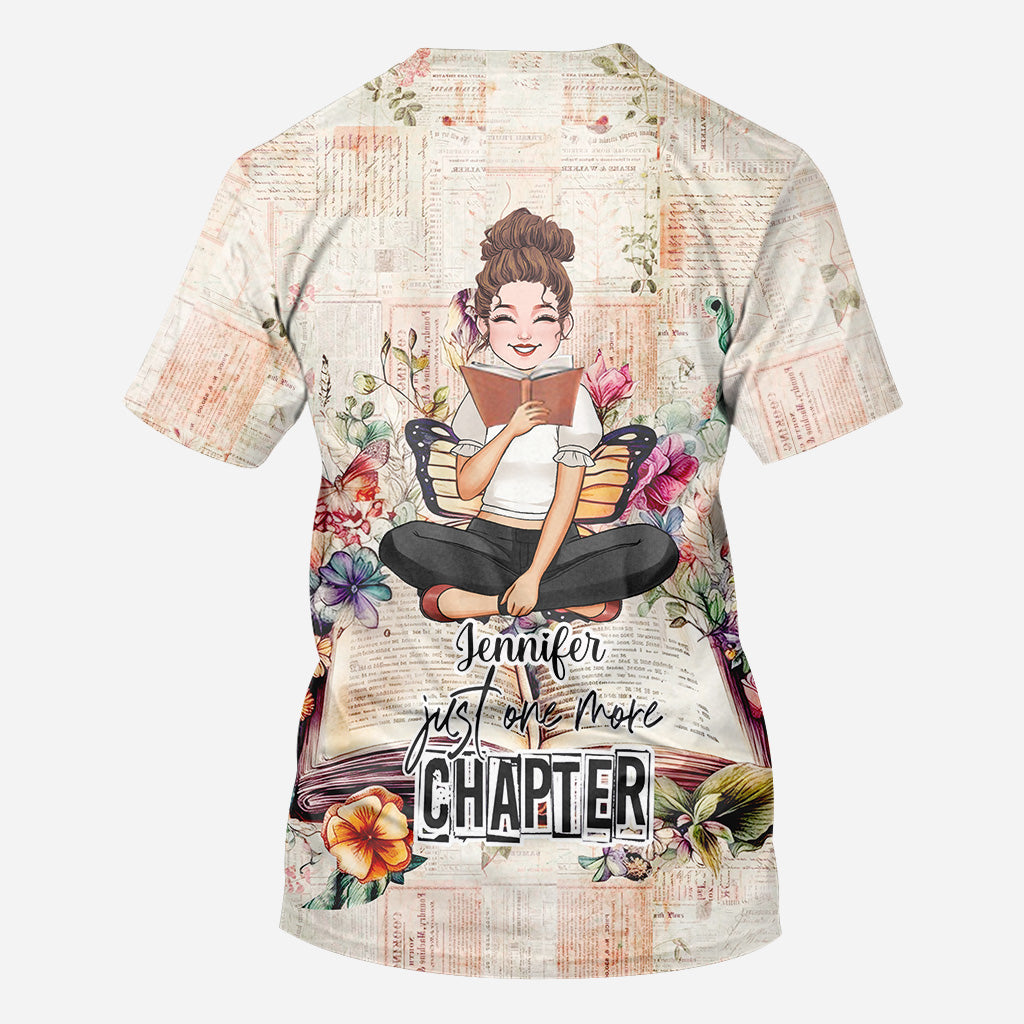 Juste un chapitre de plus - T-shirt personnalisé « Juste un chapitre de plus »