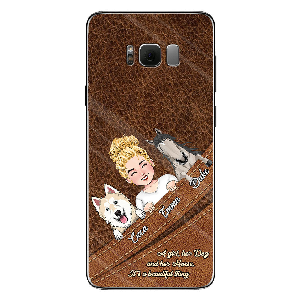 Quelle belle chose ! - Coque de téléphone personnalisée avec motif cheval