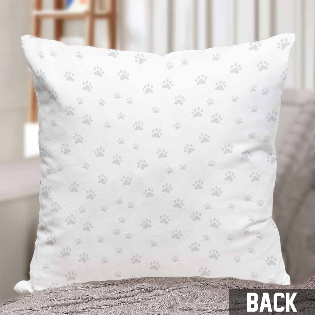 J'adore être une maman de chien - Coussin décoratif personnalisé pour chien