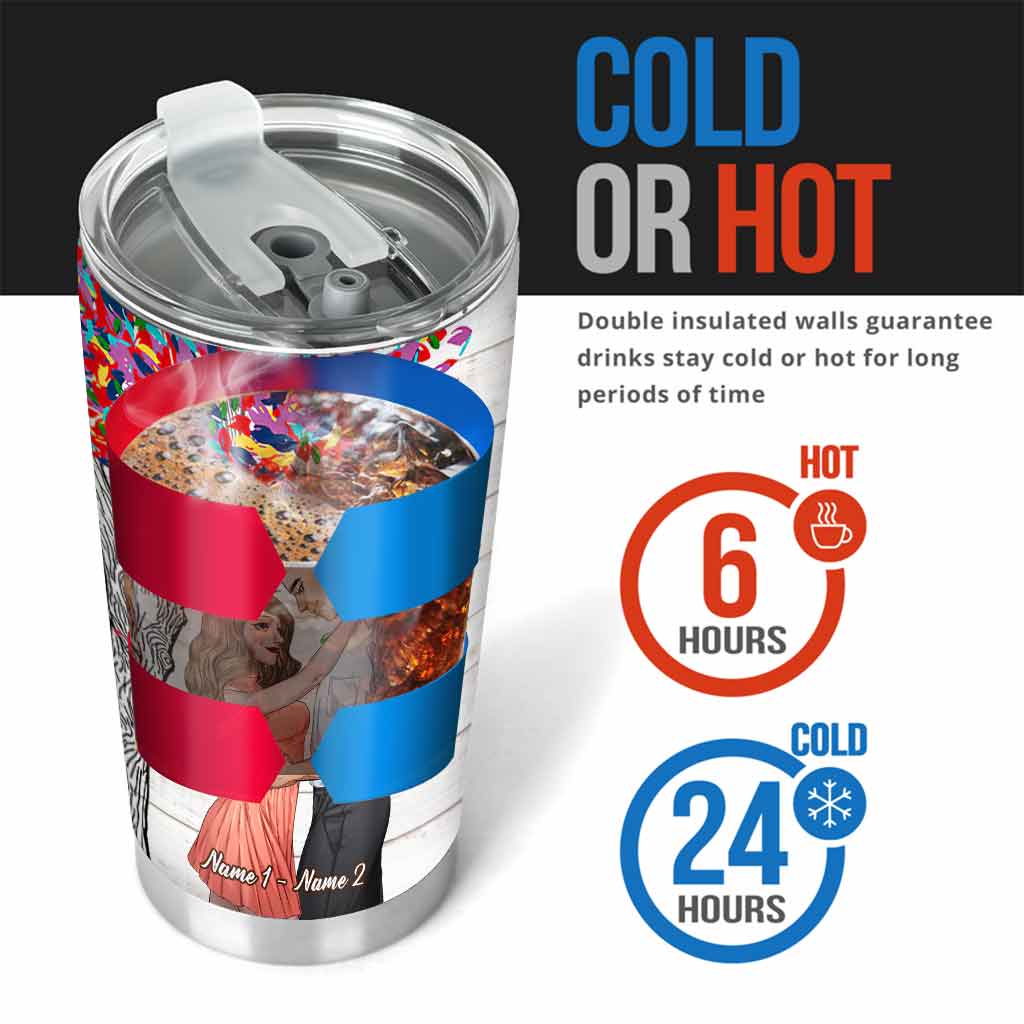 The Day I Met You Love Couple - Personalized Tumbler