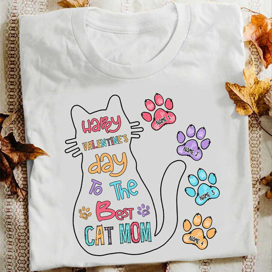 La vie de maman chat est plus belle avec des chats - T-shirt et sweat à capuche personnalisés pour chats