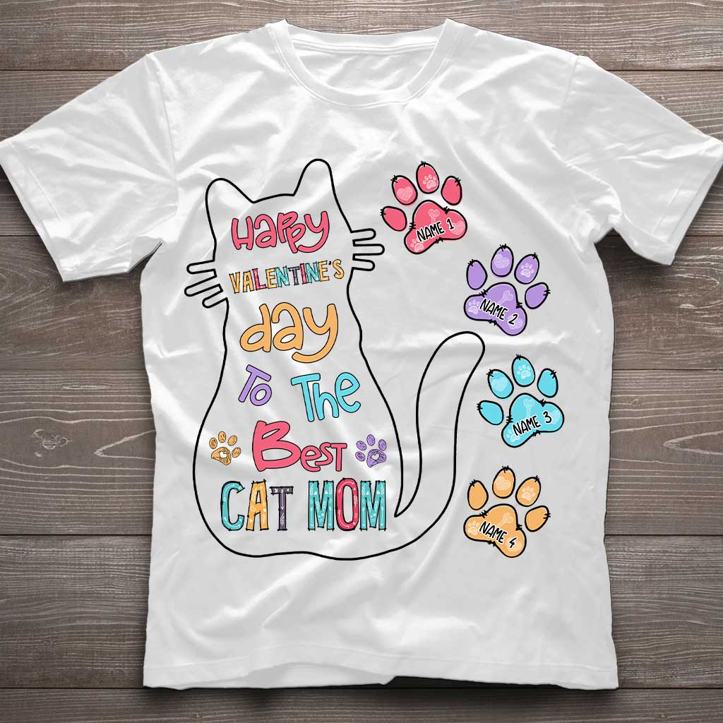 La vie de maman chat est plus belle avec des chats - T-shirt et sweat à capuche personnalisés pour chats