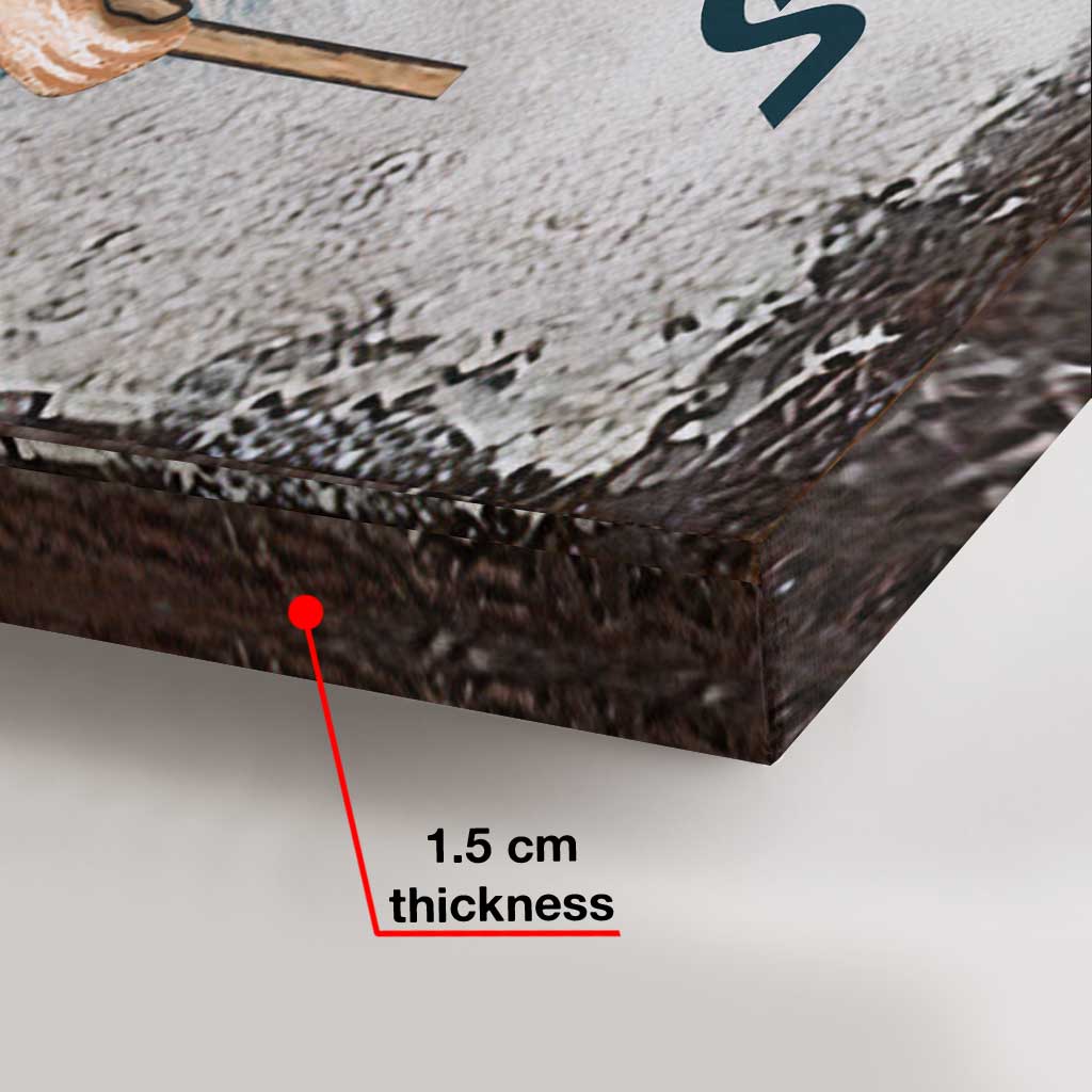 I Had You And You Had Me - Personalized Couple Canvas And Poster