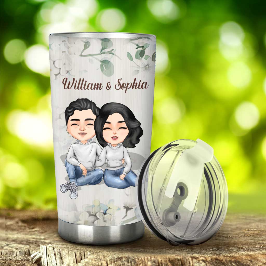 Je t'aime plus - Gobelet personnalisé pour couple