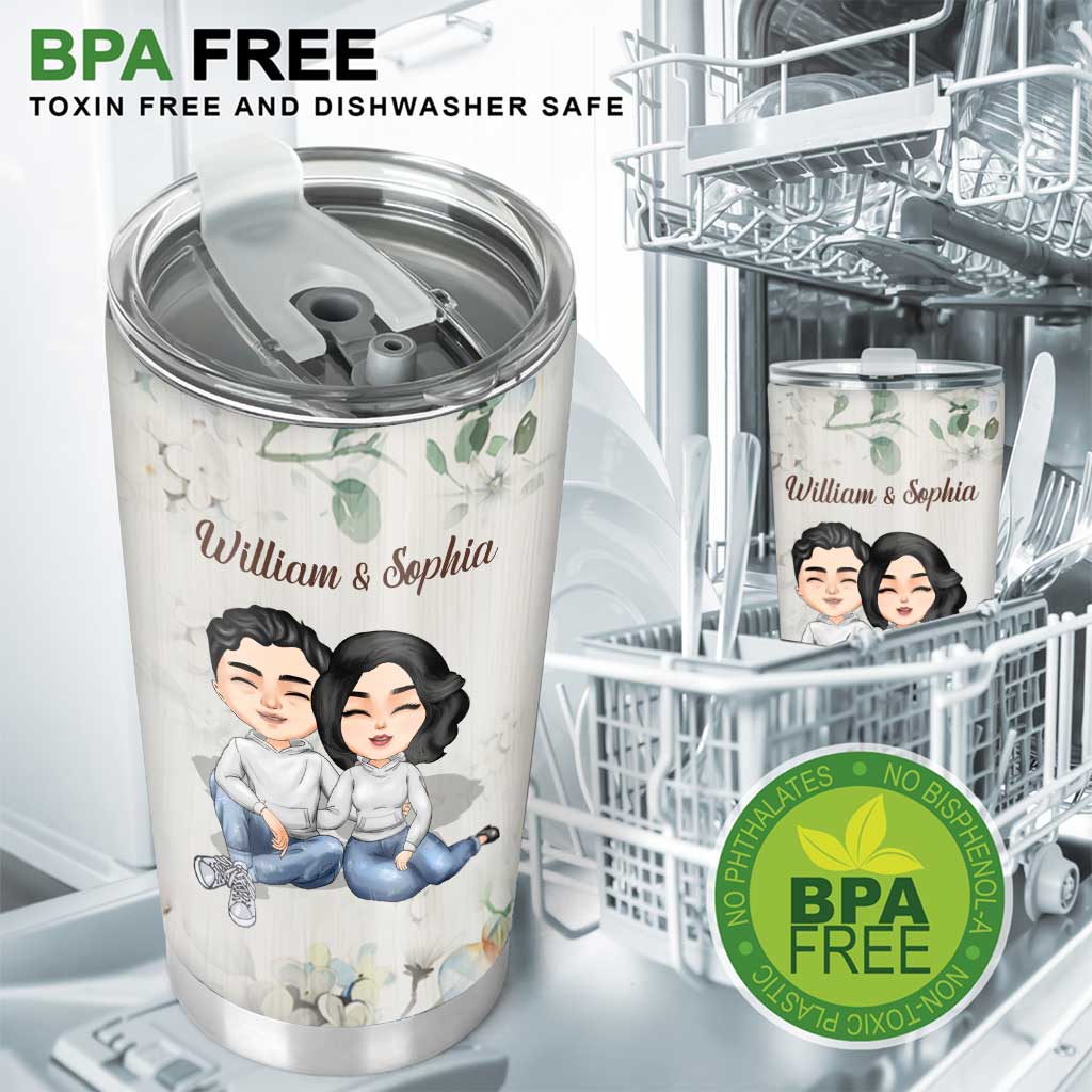 Je t'aime plus - Gobelet personnalisé pour couple